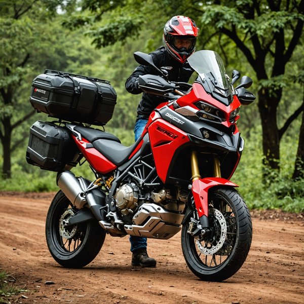 Comment préparer une Ducati Multistrada pour une expédition de plusieurs mois en Afrique ?